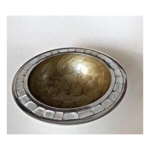 Julia Knight Classic 6.75" Inch Bowl in Mother of Pearl Excellent Fast Shipping